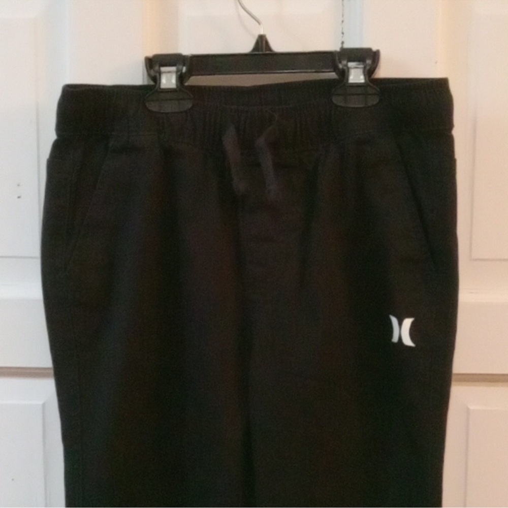 Boys Hurley Black Jogger Pants